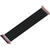 Silverstone sst-rc04b-400 - Premium PCI-E x16 Gen 3.0 attacco cavo a nastro flessibile, EMI, 40 cm