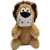 FLAMINGO - Peluche Henny Leone Colore Marrone 37cm Giocattolo per Cane