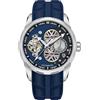TAYSHILEY Pagani Design, orologio meccanico automatico da uomo, con quadrante scheletrato, cinturino in gomma fluoro, vetro zaffiro sintetico, orologio da polso automatico di lusso per uomo