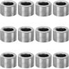 PATIKIL Spacer in Acciaio M8, 12 Pz Spaziatori Metallici Acciaio 8mm Id x 14mm Od x 10mm L Vite Distanziale in Acciaio Carbonio Distanziatore Rotondo per Bulloni da 5/16in o M8