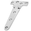 Acouto Gartentor Scharnier Cerniera Tipo T in Acciaio Inossidabile Addensato Accessori per Cancelli per Porte di Casa 151 * 75 * 4.5Mm Acciaio Inossidabile 316 Charniere Porte Lourde