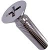 Keple M4x30 Viti a testa svasata, bulloni Phillips in acciaio inossidabile, fissaggio a testa piatta con incasso a croce 4mm Adatto per metallo, costruzione, installazione, fai-da-te (25 pezzi)