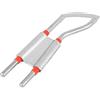 Zerodis Blade di Taglio della Corda per KD-7-3, KD-5-3, KD-8-3 Electric Hot Knife-Leghe in Metallo-Tensione Massima 36V-Per Tagliare Tessuti, Corde e Nastri-Sostituire la Lama del Coltello Caldo-adatto a