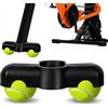 FARYODI Rocker Plate Feet con 2 Tennis, Cycling Snap Rocker Feet Adattatore Interno per Zwift Ride Anteriore, Accessori Importanti per Allenamento indoor per Sessioni di Allenamento Intense