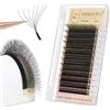 ANNAFRIS Extension Ciglia 7DW 8mm 0.07D Premade Fan 7d Lash Russian Volume Ciglia Ciuffetti Eyelash Professional(7d 0.07D 8mm)