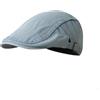 Jiujiutu Berretto Estivo Donna Uomo Beret Baschi e Berretti Cappello Retro Cowboy avanti Coppola Estiva Piatto Basco Hat Regolabile 54-59cm