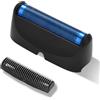 ZATEIRL Griglia e taglio di ricambio compatibili con rasoi BaBylissPRO UV a griglia singola (nero opaco)