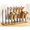 pickpiff Scarpiera 8-Paia da Boot Rack Esterno Porta Scarpe Organizer Portascarpe Ingresso Porta Scarpe Armadio