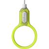 Ringke Buckle Finger Ring Strap, Anello da Dito in Policarbonato con Connettore Facile per Custodia per Cellulare, Auricolari, Chiavi, Ecc. - Neon Green