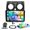 VECHTEL 4G+128G Autoradio Android 15 per Nissan Qashqai J10 2006-2016,9'' In-Cell HD Schermo Tactile co Carplay Android Auto senza Fili, Stereo Auto co GPS Wi-Fi USB Bluetooth Radio FM RDS Retrocamera