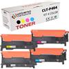 universo cartuccia CLT-P404C KIT 4 COLOR Toner compatibile con Samsung LaserJet Xpress Color Serie C430, C432, C433, C480, C482,C483, (KIT 4 COLOR)