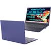 mCover Cover SOLO compatibile per notebook Lenovo V15 G4 / G5 / G6 Serie 15,6 Windows PC (con cerniera a 180°, NON adatto ad altri modelli Lenovo) - Blu