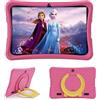 DigiLand Tablet 10,1 Pollici per Bambini, Android 15 Tablets con Custodia Protettiva, 6+32 GB, Schermo IPS 1280*800, 2MP+5MP, 6000 mAh Tablett con Controllo Genitoriale e iWawa, Rosa(Senza Caricatore)