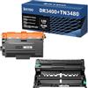 Skydo Toner TN3480 + DR3400 Tamburo Compatibile con Brother TN-3480 DR-3400 per Brother MFC-L5750DW MFC-L5700DN HL-L5100DN HL-L5000D HL-L5200DW HL-L6300DW HL-L6400DW DCP-L5500DN DCP-L6600DW MFC-L6800DW