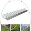 GGOUPTY Set di 50 anelli per serra rimovibili, 43 cm, per copertura delle piante, in plastica, in fibra di vetro, per piante da giardino, pali da giardino
