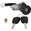 Flydida Set blocchetto di accensione Flydida con 2 chiavi blocchetti di accensione interruttore di accensione adatto per C1 107 Aygo auto Codice articolo N0501412 N0502200 Set serratura porta bloccasterzo