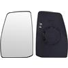 Mingke Vetro Specchio Retrovisore Riscaldabile Lato Sinistro per Ford Transit Tourneo Custom 2012-2022