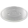 DEKAROX Piatto girevole per forno a microonde, piatto in vetro, diametro 315 mm, rotondo, con 3 piedi, universale, per forno a microonde