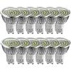 WULUN Confezione da 12 Super Bright GU10 6W lampadina LED, bianco freddo 6000K, equivalente 60W, 550LM, CA 85V-265V, non dimmerabile