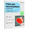 StarMaker 10 fogli A3, 30.7 x 43cm, laminazione a freddo LUCIDA - Pellicole autoadesive per foto e adesivi, compatibile plotter da taglio