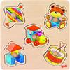 Goki - 2041542 - Puzzle di Legno per Incasso - My Giocattoli - 15 Pezzi