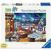 Ravensburger- Aurora boreale Puzzle, Multicolore, 16791