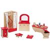 Goki 51959 Bagno, Mobilia di Casa delle Bambole