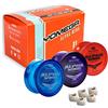 Yomega 3X Alpha Wing Yoyo, fixed axle yo-yo designed for beginner. string trick play and fixed axle enthusiasts!