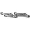 Alberts GAH-Alberts 410995 417284 - Tassello Vite a occhiello con accessori, adatta per nastri di cancello, zincata a caldo, filettatura M20, lunghezza 150 mm, set da 2