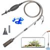 TENGWA Sifone Acquario Lunghezza Totale 210 CM Sifone per Acquario con Quattro Accessori Pulizia Acquario con Valvola Adatto Sia per Acquari Piccoli Che Grandi