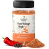 Premium Seasoning Blends by Artos Hot Wings Rub N.7 Premium - Miscela Piccante Artigianale con Spezie Miste, Condimento Multiuso Naturale, Senza MSG, Senza Allergeni Noti e Senza OGM - Perfetta per Pollo, Gamberi, Carne, Verdure e BBQ