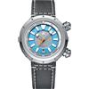 PHOIBOS Vortex Antimagnetico Automatico Orologio subacqueo da uomo 200M Resistenza all'acqua con anse nascoste e doppia corona con lunetta girevole interna blu PY042B