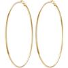 PROSTEEL Orecchni Cerchio Donna 90MM Orecchini a Cerchio Grandi Minimalismo per Ragazza Orecchini Acciaio Chirurgico Ipoallergenico Leggero Orecchini Oro