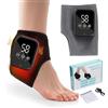 NEOVSUNY Massaggiatore per piedi 3 in 1, massaggiatore per la neuropatia, massaggiatore per piedi portatile, con USB, ricaricabile, con 3 modalità, 5 livelli di calore, per gambe senza dolore e vitali (1 pezzo