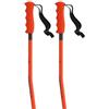 Salomon Atomic Salomon REDSTER GS JR Bastoncini da sci per bambini, in alluminio 4*, da 90 cm di lunghezza, affidabili, con asta curva, impugnatura JR ergonomica, rosso