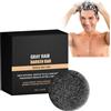 Nexolla Grey Reverse Shampoo Bar,Hair Darkening Shampoo Bar, Sapone per capelli,Shampoo Oscurante per Capelli, Scurimento Tutto Naturale Shampoo Bar Per Capelli Grigi, Previene la Caduta dei Capelli