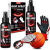 Vividye Spray Antiscivolo, 200g Spray Edge Traction, Prestazioni Migliorate sul Campo e Trazione Antiscivolo, Sprays Adesivo per Guanti da Football, Suole di Scarpe, Golf, Tennis, Pickleball, Non Tossico