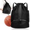 YUPDFGB Borsa con Cordino per Sport, Donne e Bambini, Compartimento Scarpe Separato, sacca palestra per basket, calcio, yoga e nuoto, zainetto sportivo