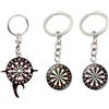 Générique 1 pezzo Dart Tool Dart Steel Tip Tool Accessorio e 2 pezzi Dart Board con portachiavi e apribottiglie per freccette, regalo per freccette, decorazione per freccette, portachiavi