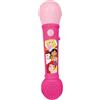 Lexibook, Microfono Luminoso con Melodie ed Effetti Sonori, Rosa, MIC80DP