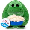 Snackles Disney Pixar Toy Story Rex & Popcorn Peluche 20 cm di ZURU - Dinosauro Peluche Ultra-Morbido da Collezione con Accessorio Snack, Regalo per Bambini & Fan Disney