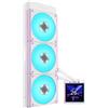 Lian li Dissipatore cpu a liquido Lian Li HydroShift II LCD-S 360CL AiO 360mm Bianco