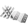 GFTIME Flavorizer Bar e dissipatore di calore per Weber Genesis E/S-310 320 330 con bottoni bruciatori anteriori, non adatto per Genesis II E-310 o Genesis II LX E/S-340, pezzi di ricambio per Weber