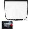 IGXX Copertura per Porta di Ricarica EV, 1-Pezzo, Telo Impermeabile in PVC per Stazioni di Ricarica Auto Elettriche (57x48cm, Nero) - Protezione Universale da Neve e Polvere