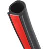 MOCNT Striscia di Tenuta per Portiera Auto 8 Metri Striscia di Tenuta in Gomma per Auto Forma di D Autoadesiva Guarnizione in Gomma Insonorizzante Impermeabile 16mm X 16mm