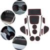 YEE PIN Tappetini in gomma per Toyota Yaris Cross SUV 2021+ interno tappetini antiscivolo per console centrale, contenitore per parti interne