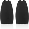 BOXOB 2 Pezzi Cover Posteriore Chiave Auto Ricambio, Cover per Portachiavi Compatibile con Mercedes Benz Classe-B Classe-C Classe-E W204 3 Pulsanti Custodia per Chiave Accessori Auto