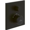 Villeroy & Boch Vea rubinetto doccia da incasso con termostatico, TVS117001002K5, Vea nero opaco [Rubinetteria Bagno > Rubinetteria Vasca]