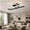 Qcyuui Plafoniera LED Moderna, Lampada da Soffitto per Interni