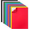 MEARCOOH 10 Pezzi 10 Colori Gomma Eva Adesiva, 22cm x 30cm Schiuma Eva 2mm per Artigianato Cardmaking Foto cornici Scrapbooking (10 Colori 10 Fogli)